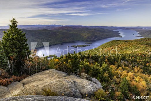 Picture of Lake George from Black Mountain Lookout